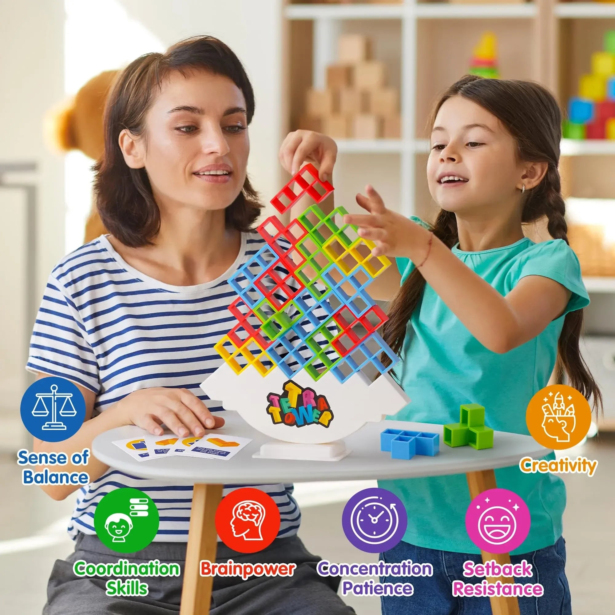 🔥 HSGtoys Balance Challenge: Stacking Fun for All Ages